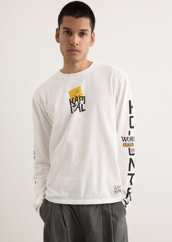 20/-Jersey Crew Long Sleeve T-Shirt (PECKISH KAP)