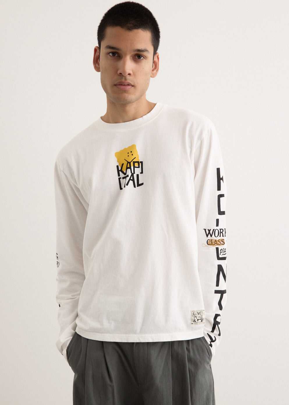 20/-Jersey Crew Long Sleeve T-Shirt (PECKISH KAP)