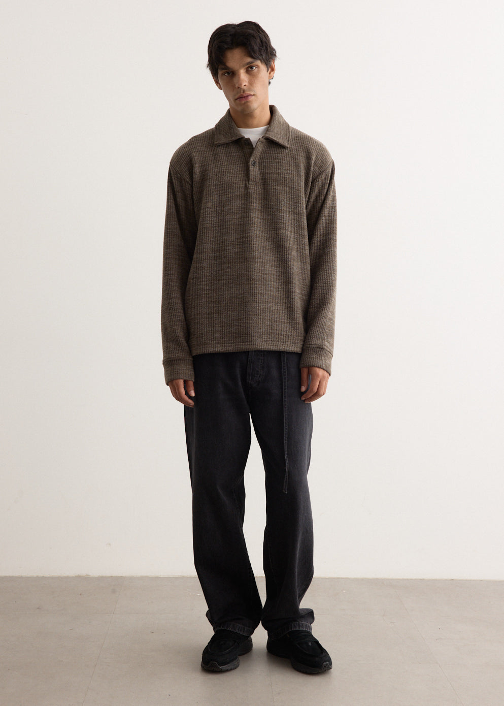 Deny Long Sleeve Polo