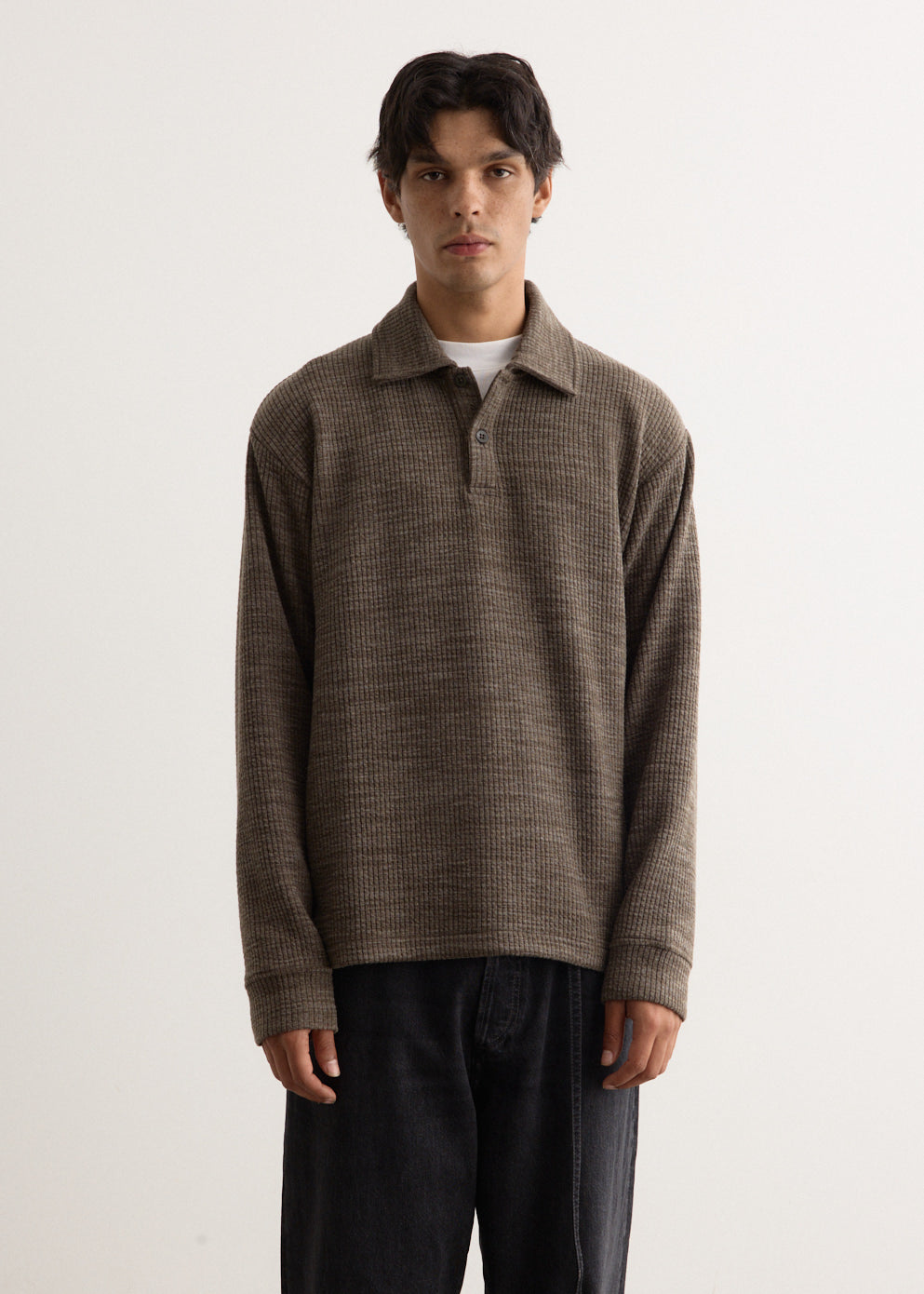 Deny Long Sleeve Polo