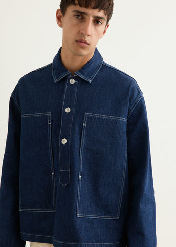 York Denim Popover Shirt