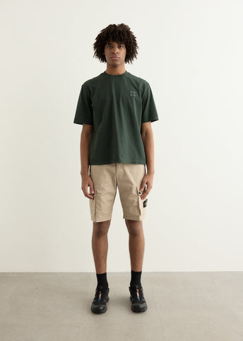 Regular Fit Compass Patch Overdyed T-Shirt