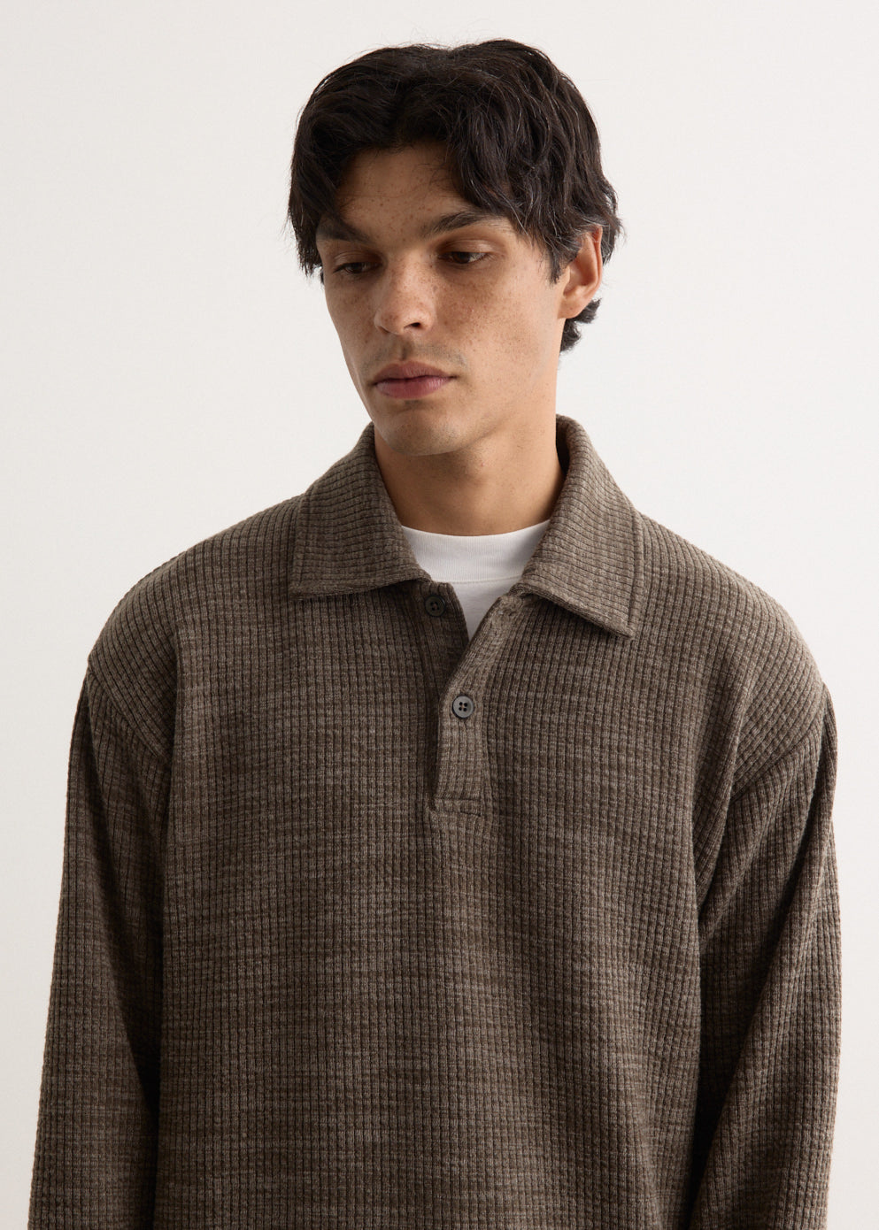 Deny Long Sleeve Polo