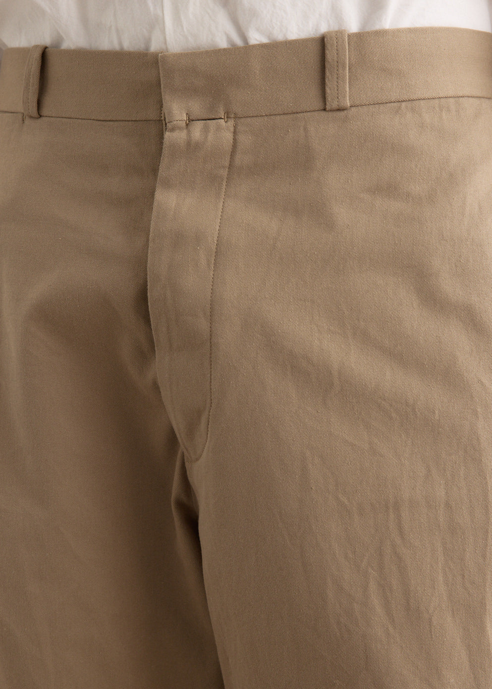Chino Cloth Wide Pants