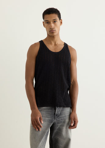 Pointelle Knit Tank