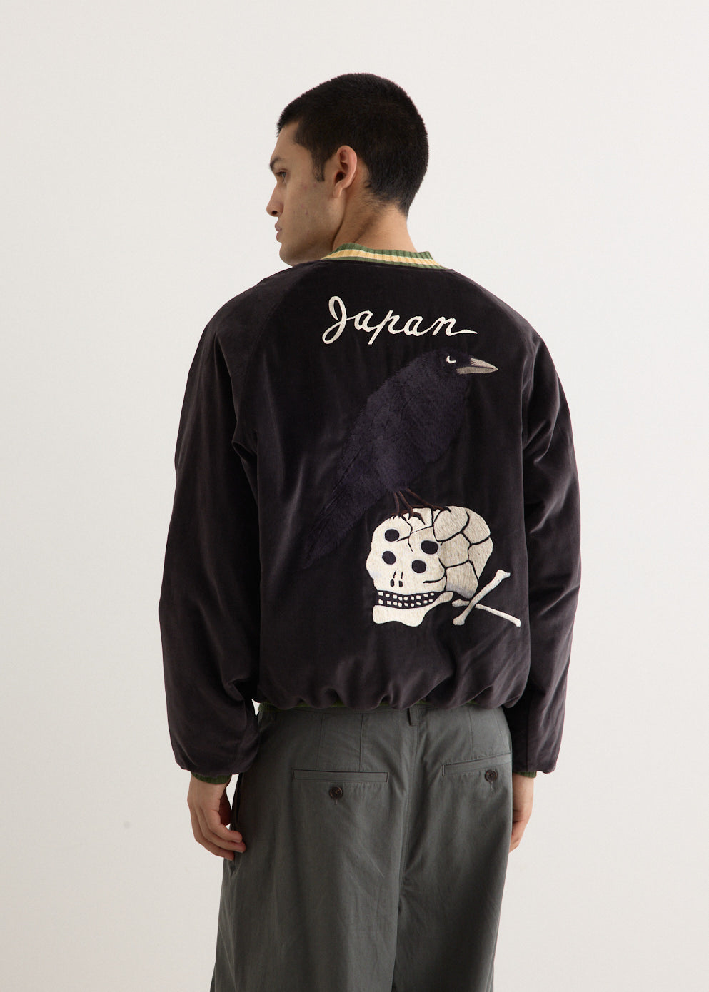 Velveteen Souvenir Jacket (Raven&Skull)