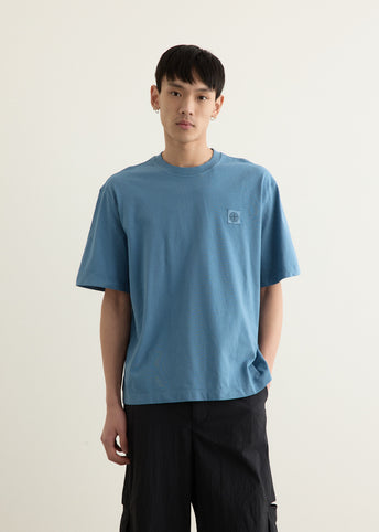 Regular Fit Compass Patch Overdyed T-Shirt