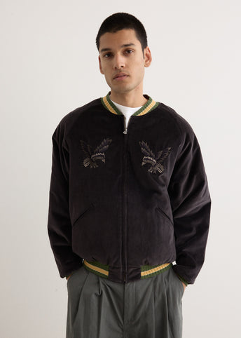 Velveteen Souvenir Jacket (Raven&Skull)