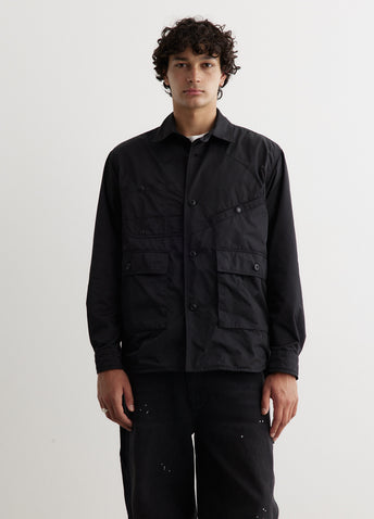 Polyester Oxford Panel Shirt