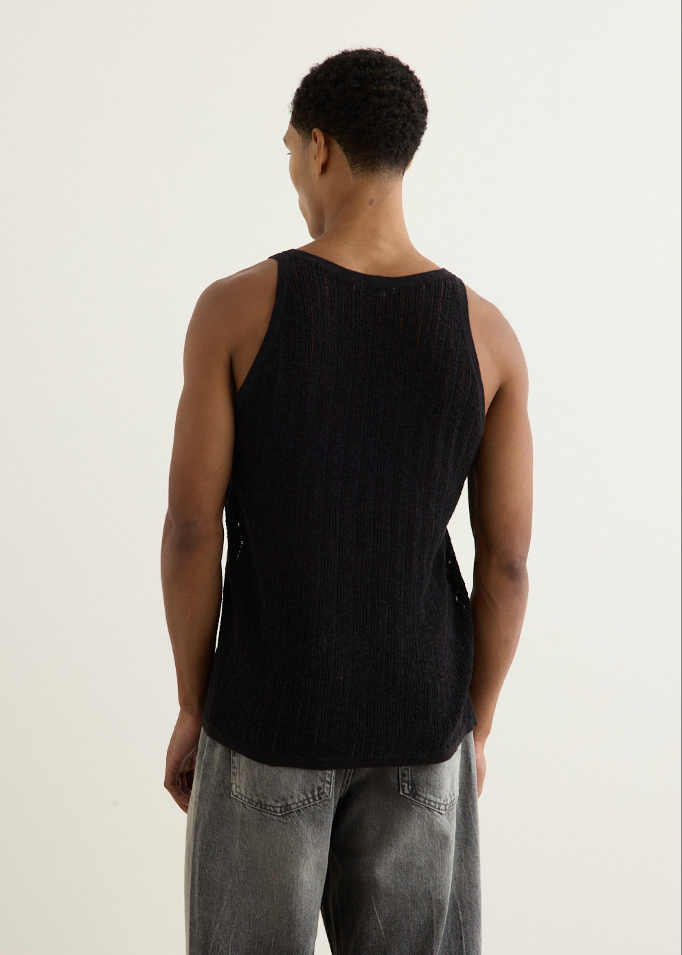 Pointelle Knit Tank