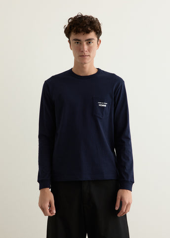 Garment Print Long-Sleeve T-Shirt