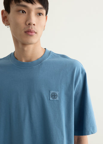 Regular Fit Compass Patch Overdyed T-Shirt