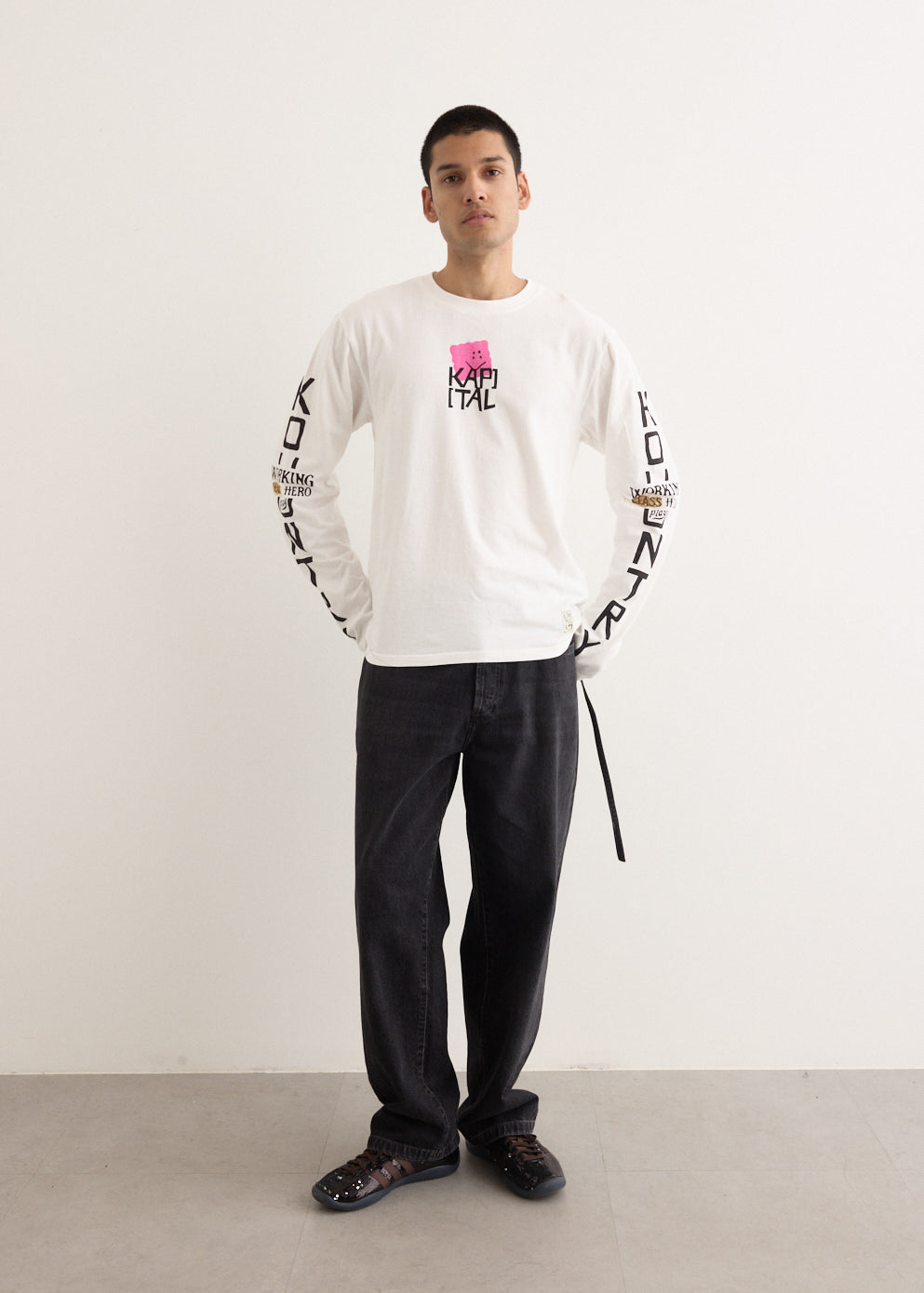 20/-Jersey Crew Long Sleeve T-Shirt (PECKISH KAP)