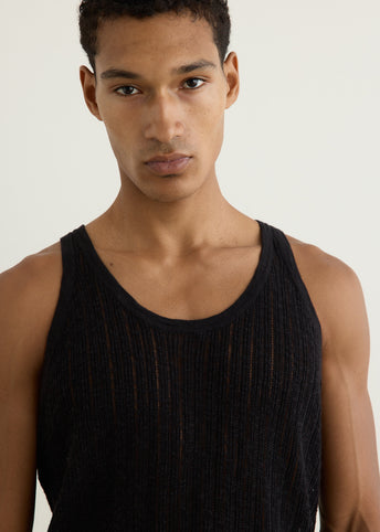 Pointelle Knit Tank