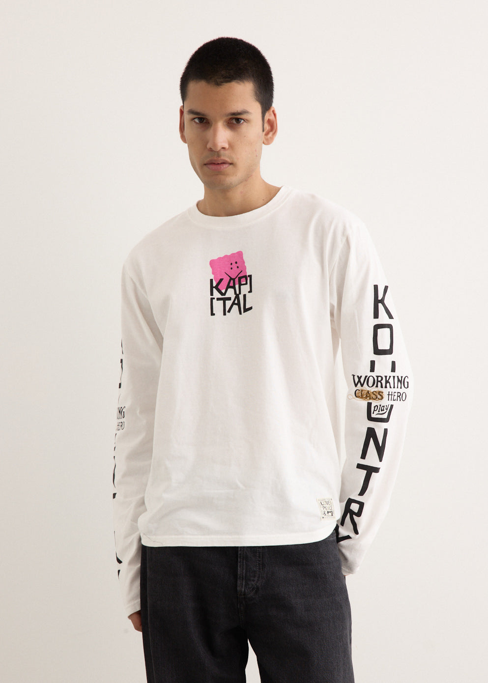 20/-Jersey Crew Long Sleeve T-Shirt (PECKISH KAP)