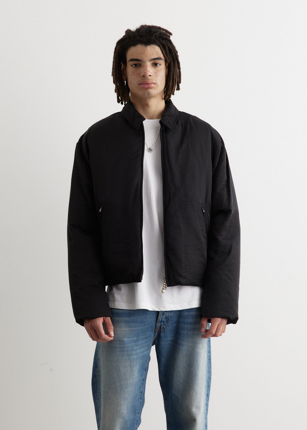 NEU_IN 23AW Button-downcollarwool jacket