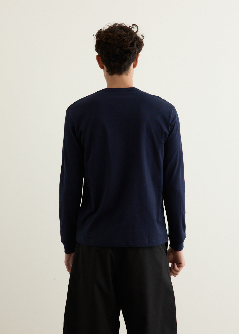 Garment Print Long-Sleeve T-Shirt