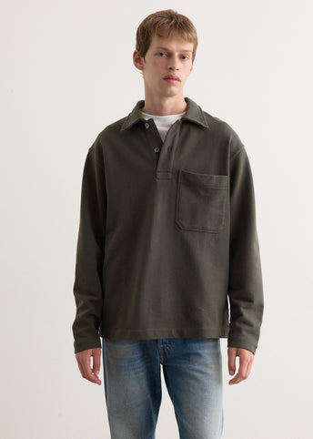 Fraser Relaxed Organic Loopback Polo
