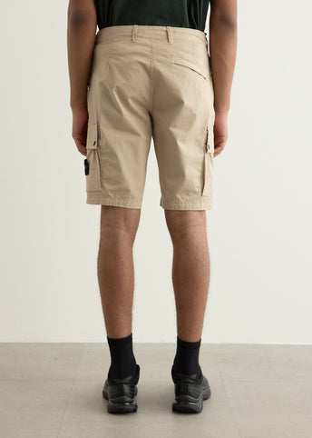 Supima Cotton Twill Stretch Cargo Shorts