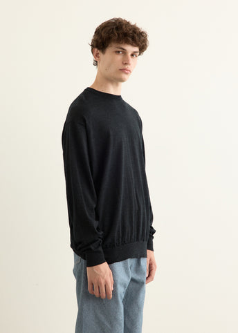 Wool Crew Neck Knit