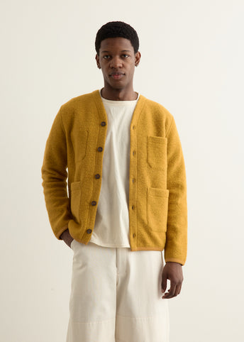 Wool Fleece Cardigan