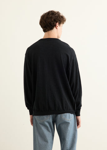 Wool Crew Neck Knit