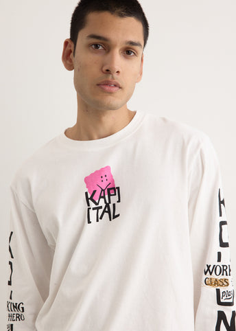 20/-Jersey Crew Long Sleeve T-Shirt (PECKISH KAP)