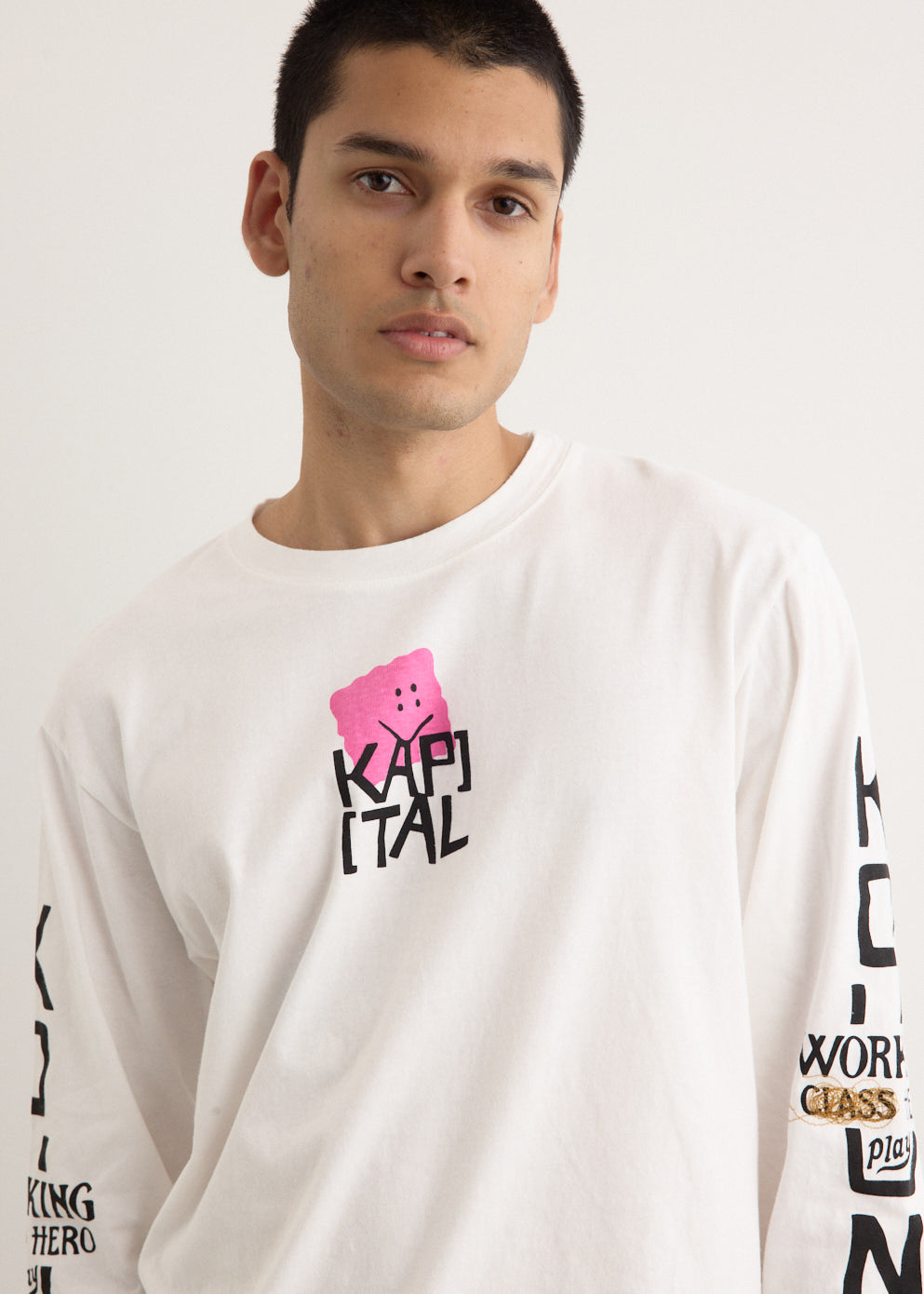 20/-Jersey Crew Long Sleeve T-Shirt (PECKISH KAP)