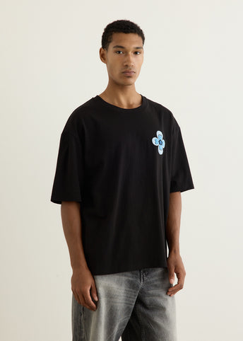 Flower Embroidered T-Shirt