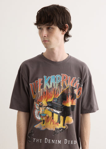 20/-Jersey Crew T-Shirt (BURNING PIANO)