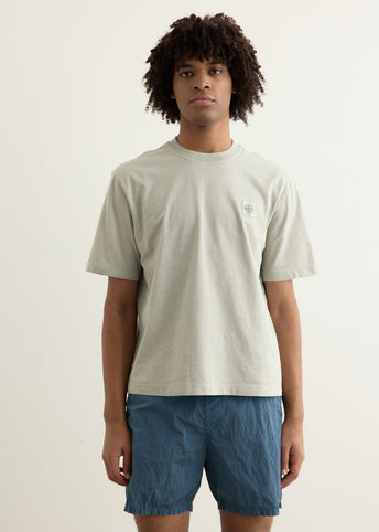 Regular Fit Compass Patch Overdyed T-Shirt
