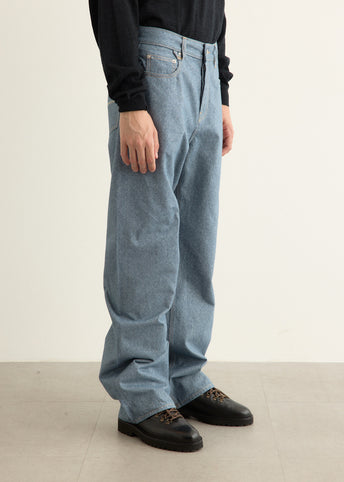 Le De-Nimes Droit Jeans