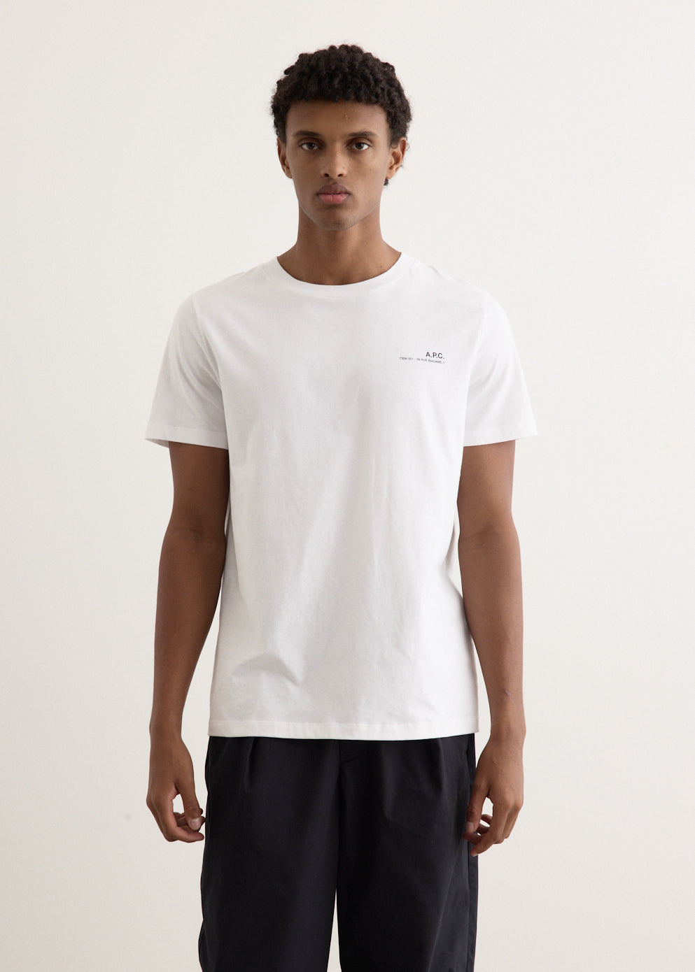 A.P.C. - Standard Item T-Shirt - Tshirt logo,All Products : American Fashion Style Bags On Sale A.P.C. - Standard Item T-Shirt - Tshirt logo,All Products : American Fashion Style Bags On Sale