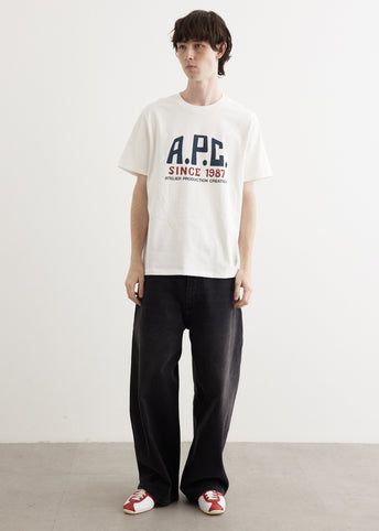 A.P.C｜ (T-SHIRT PRINT LABEL (COHBU M26442 AAB)) Print Label T-shirt | A.P.C.