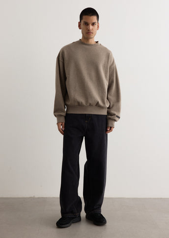 Classic Fit Fleece Crewneck