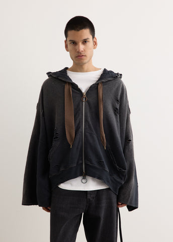SWT Knit Thriller Damage Devil Hoodie Blouson (STUDS Remake)