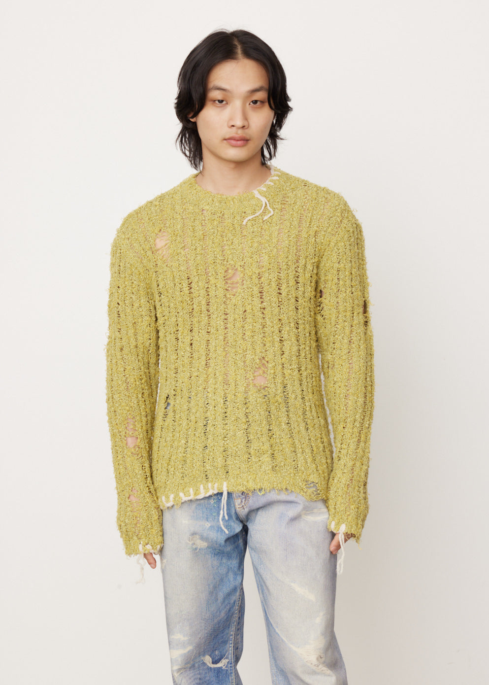 Ollen Damaged Sweater
