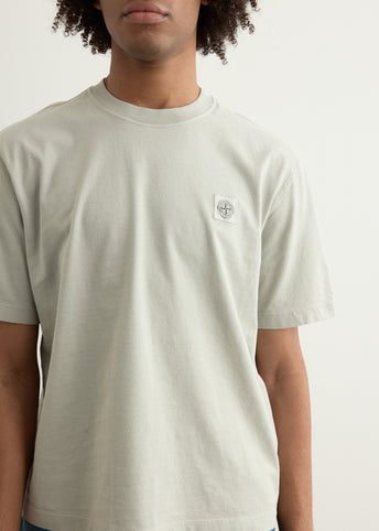 Regular Fit Compass Patch Overdyed T-Shirt