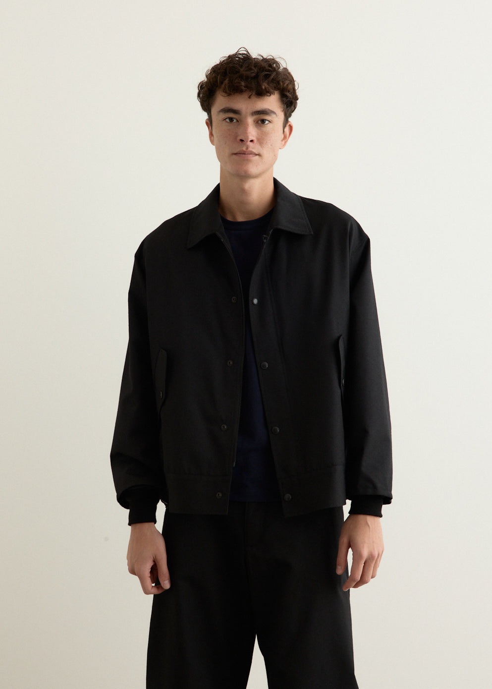 Wool Polyester Twill Jacket