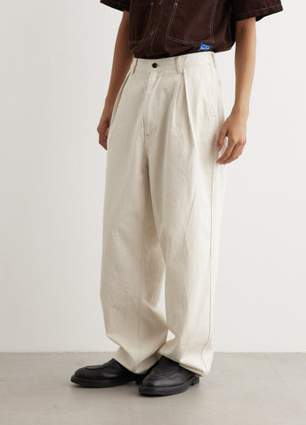 10oz Denim Box Pleat Pants