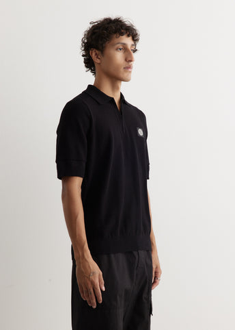 Micro Stitch Knit Polo