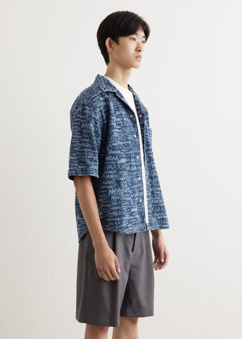 Printed Denim Shirt