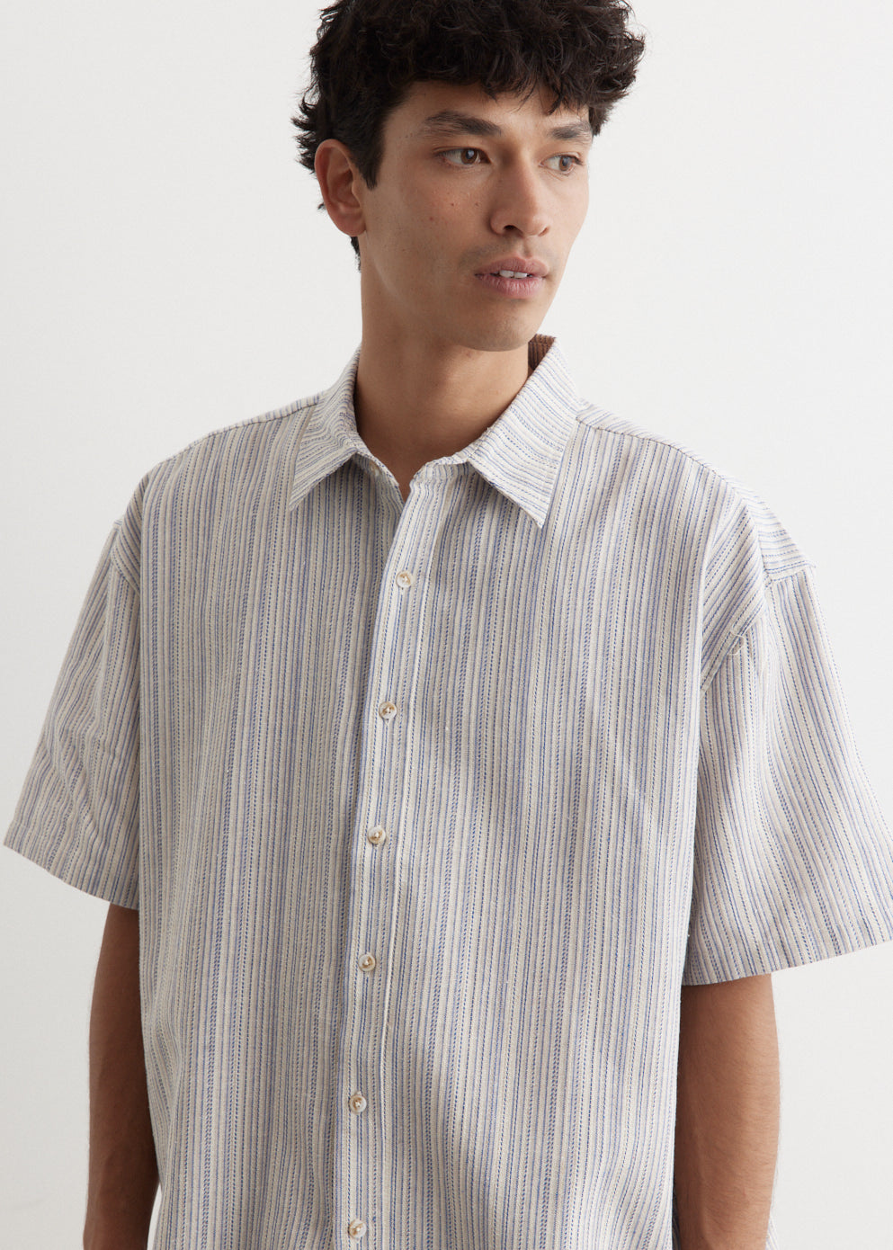 Boxy Short-Sleeve Shirt