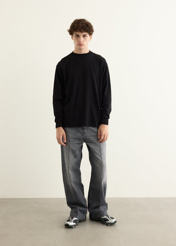 Cotton Cashmere Long Sleeve T-Shirt