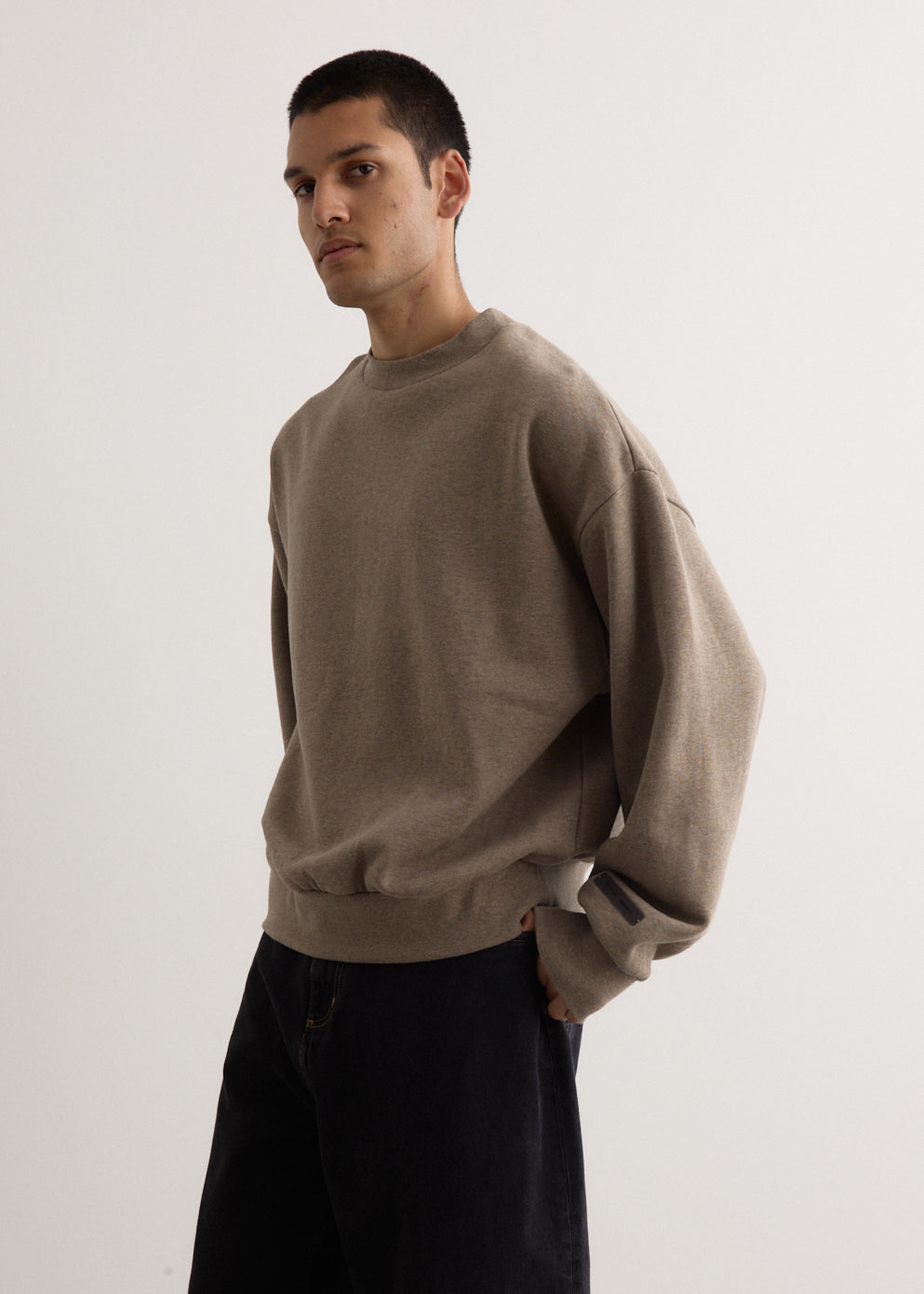 Classic Fit Fleece Crewneck
