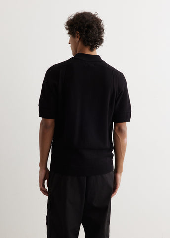 Micro Stitch Knit Polo