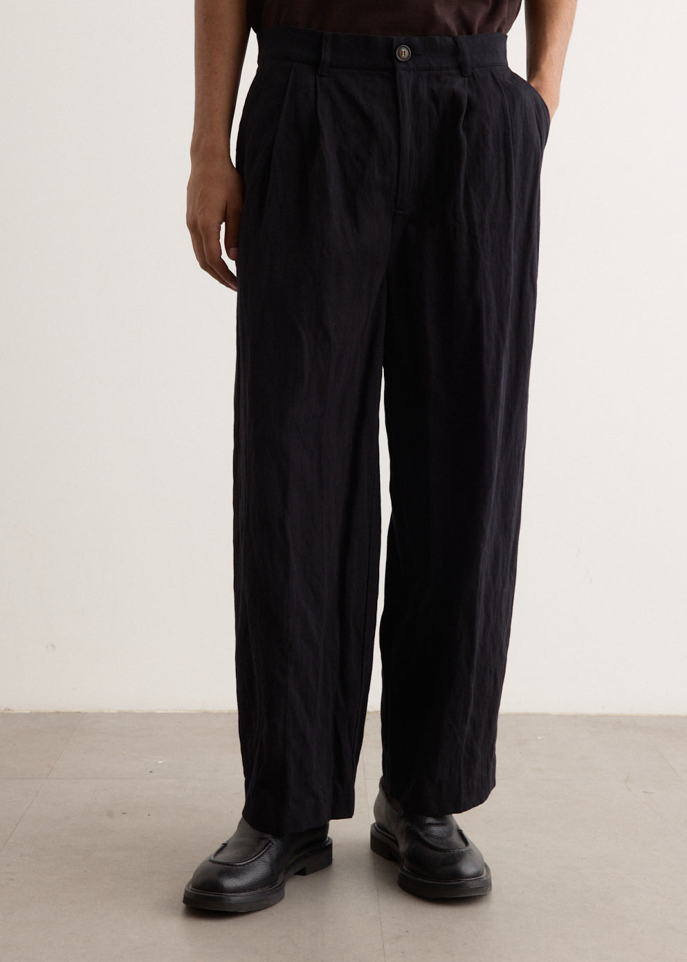 Exposure Wide Leg Pleated Pants