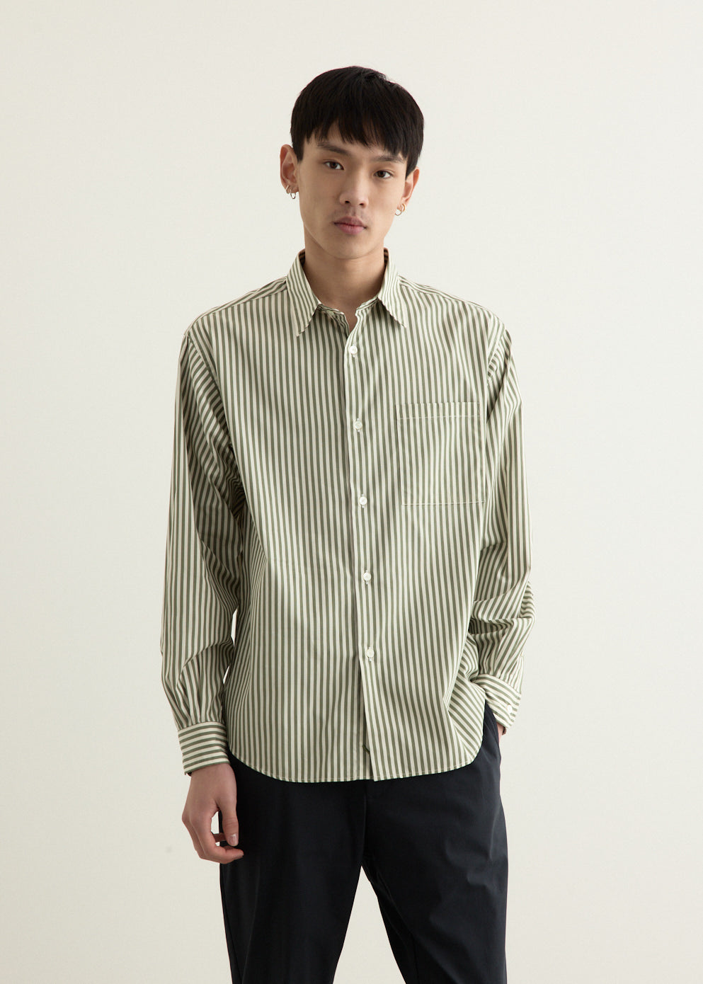 Crosby Stripe Long Sleeve Shirt