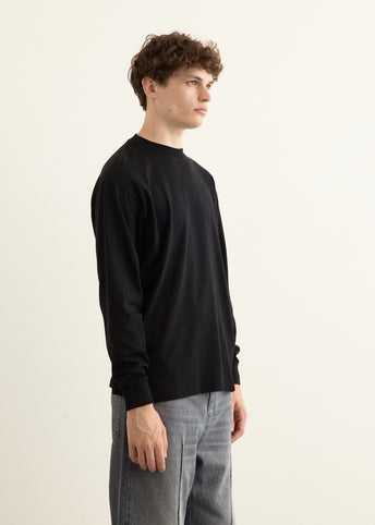 Cotton Cashmere Long Sleeve T-Shirt