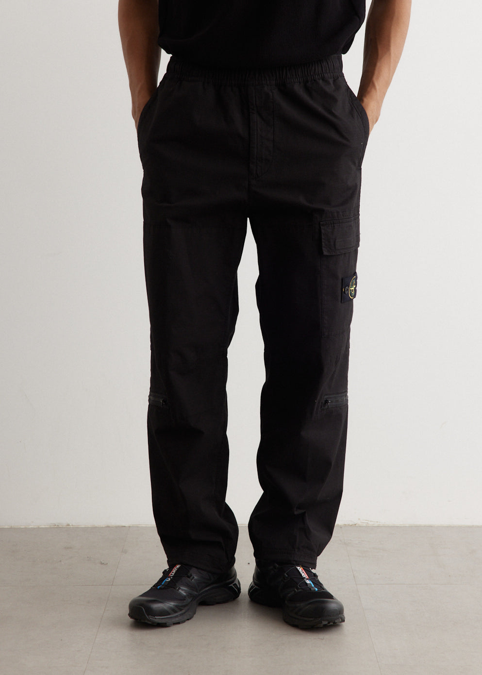 Loose Fit Cotton Ripstop Cargo Pants